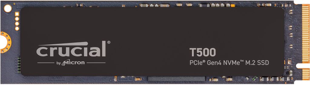 Crucial 4TB M.2 2280 NVMe T500 