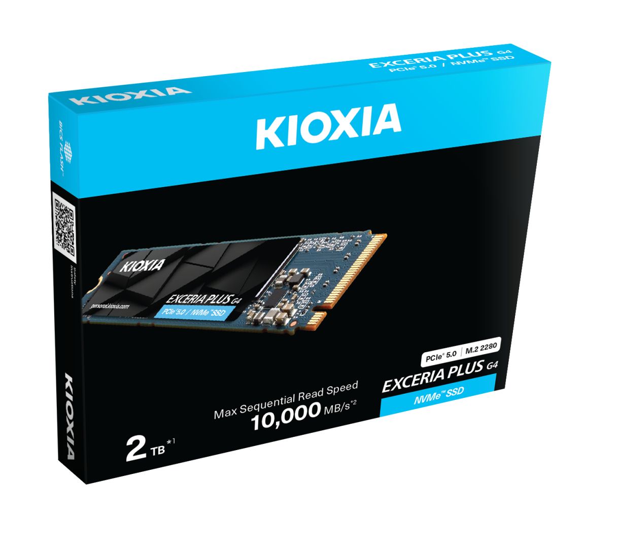KIOXIA 1TB M.2 2280 NVMe Exceria Plus G4