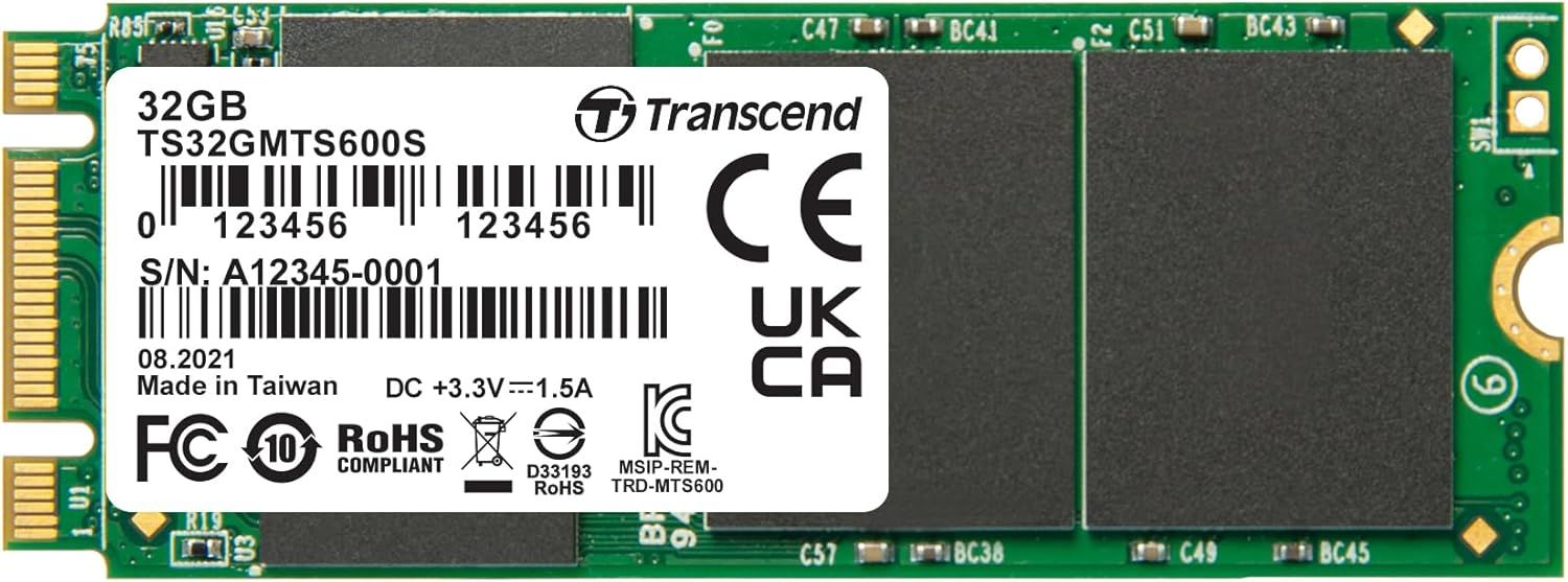 Transcend 32GB M.2 2260 600S