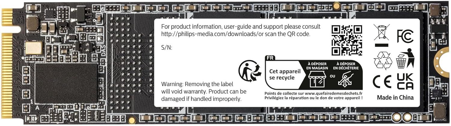 Philips 2TB M.2 2280 NVMe M140 Internal
