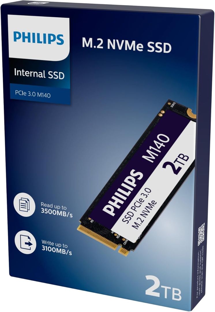 Philips 2TB M.2 2280 NVMe M140 Internal