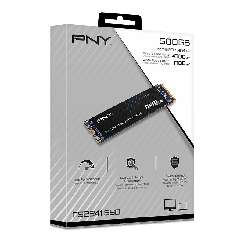 PNY 500GB M.2 2280 NVMe CS2241