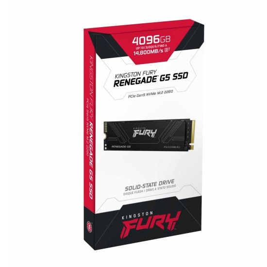 Kingston 4TB M.2 2280 NVMe Fury Renegade G5