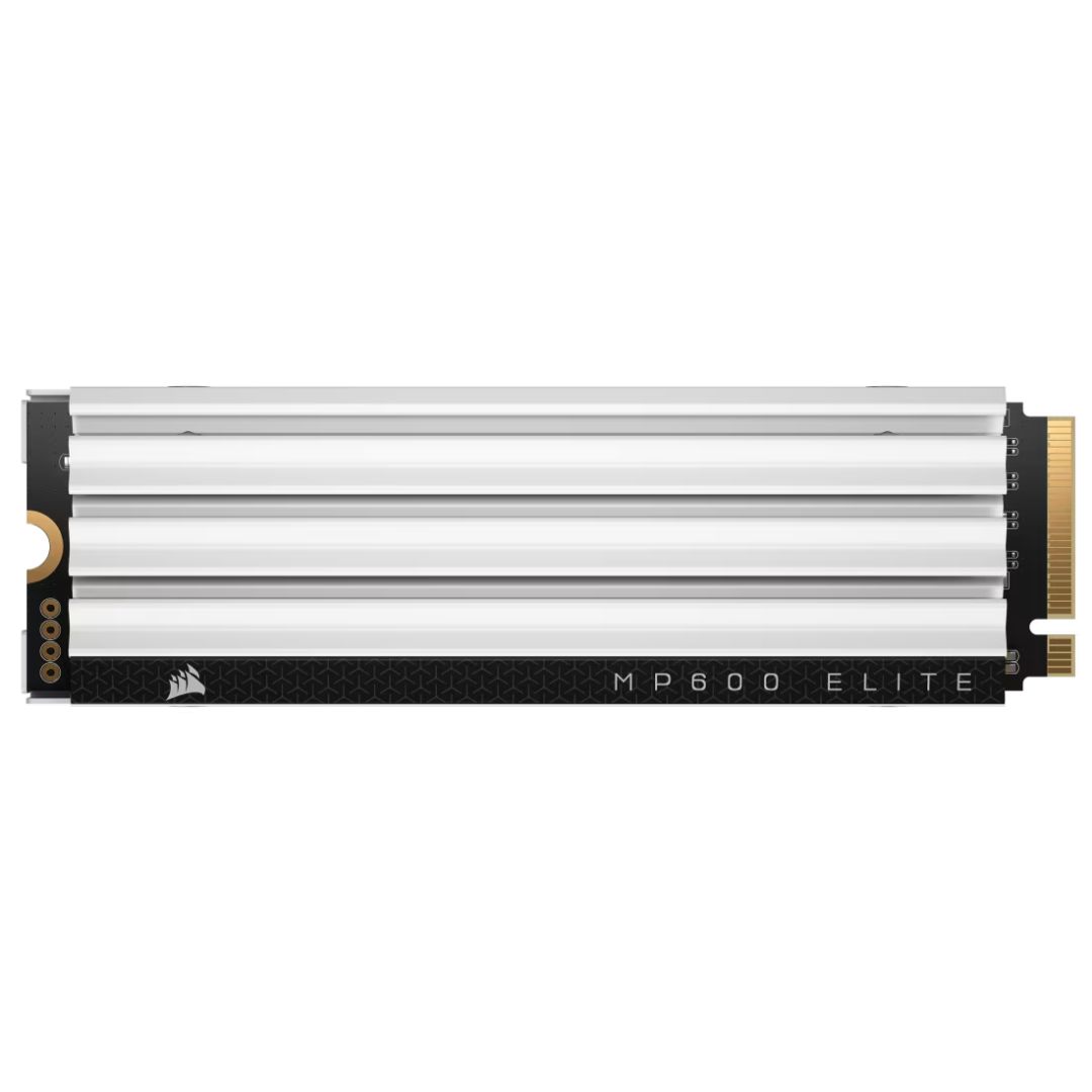 Corsair 2TB M.2 2280 NVMe MP600 Elite with Heatsink White