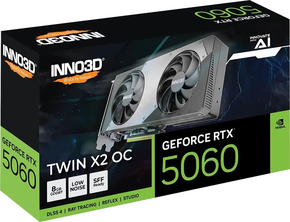 Inno3D GeForce RTX5060 8GB DDR7 Twin X2 OC