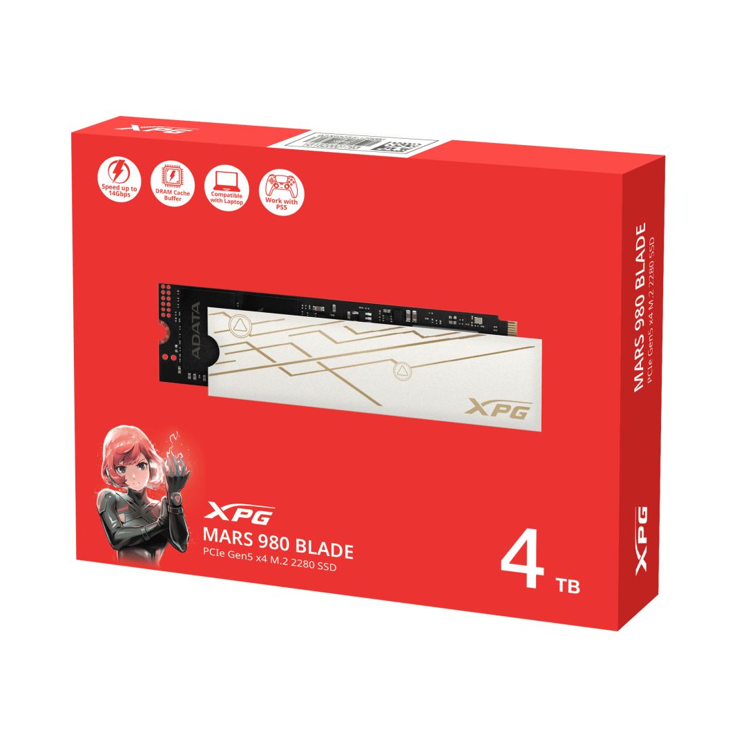 A-Data 4TB M.2 2280 NVMe Mars 980 Blade