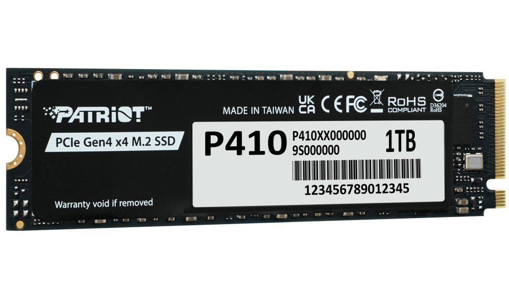 Patriot 1TB M.2 2280 NVMe P410 Black