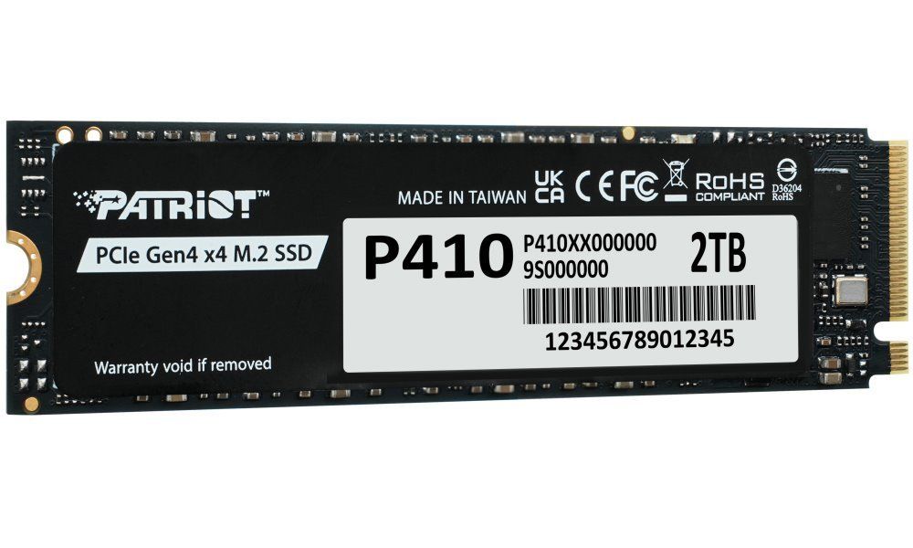 Patriot 2TB M.2 2280 NVMe P410 Black