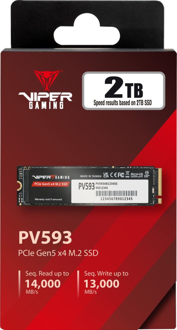 Patriot 2TB M.2 2280 NVMe Viper PV593