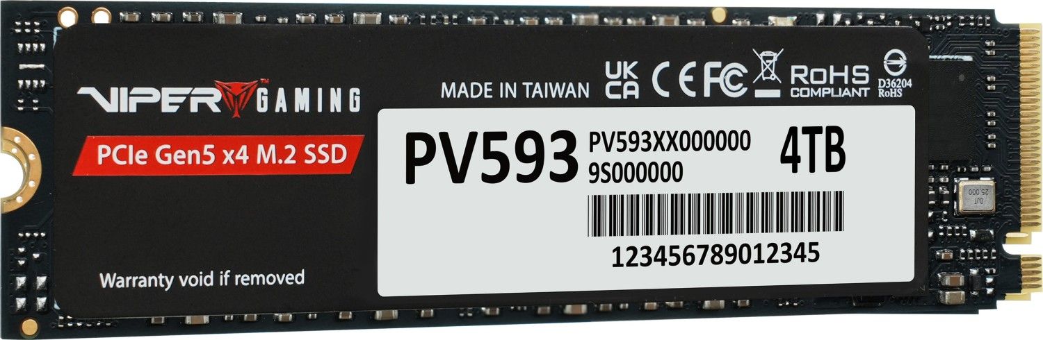 Patriot 4TB M.2 2280 NVMe Viper PV593
