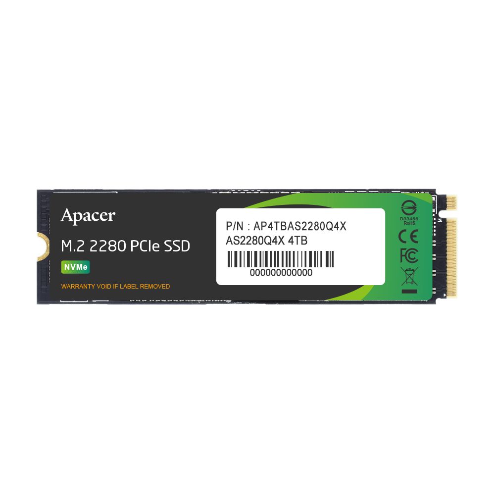 Apacer 2TB M.2 2280 NVMe AS2280Q4X