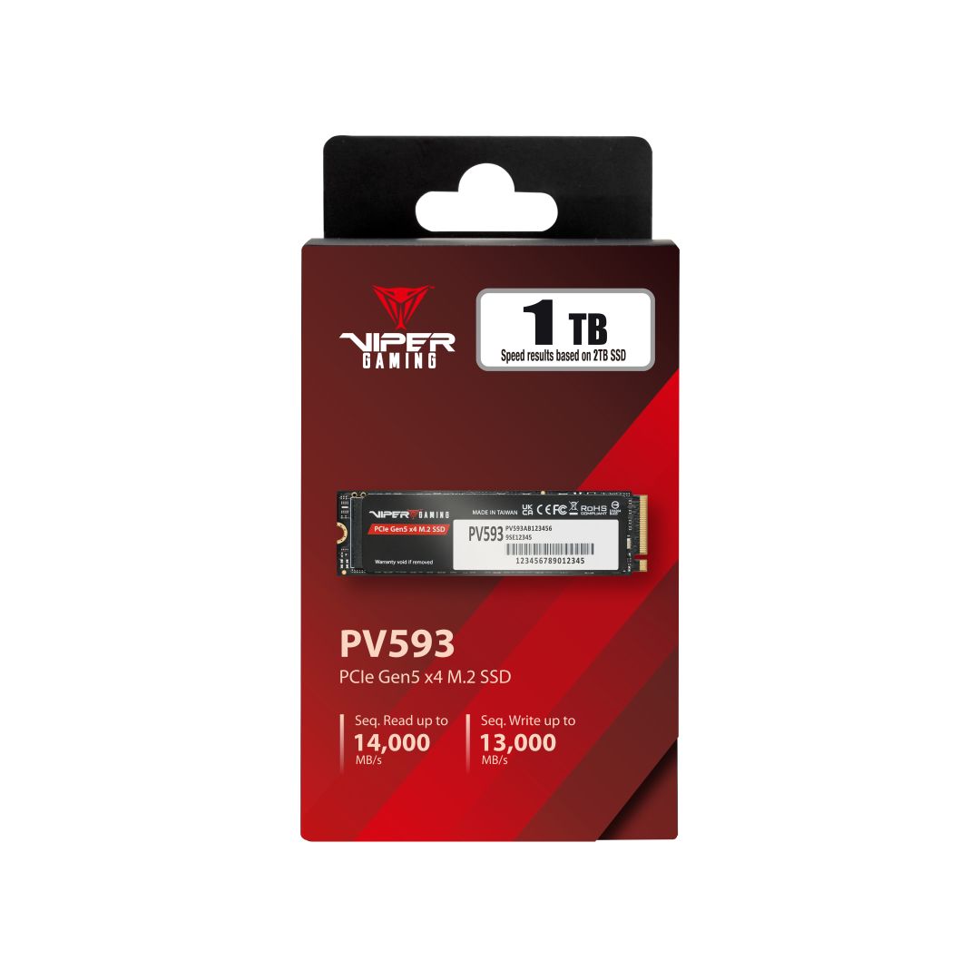 Patriot 1TB M.2 2280 NVMe Viper PV593