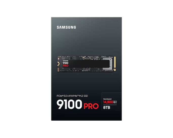 Samsung 8TB M.2 2280 NVMe 9100 Pro