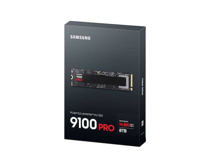 Samsung 8TB M.2 2280 NVMe 9100 Pro