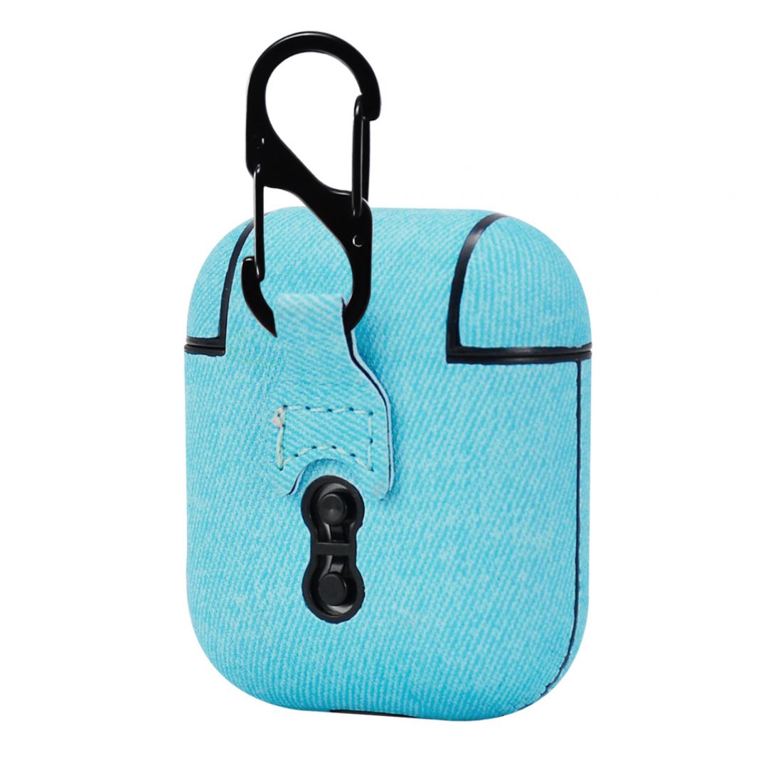 TERRATEC AIR Box Apple AirPods Protection Case Fabric Blue