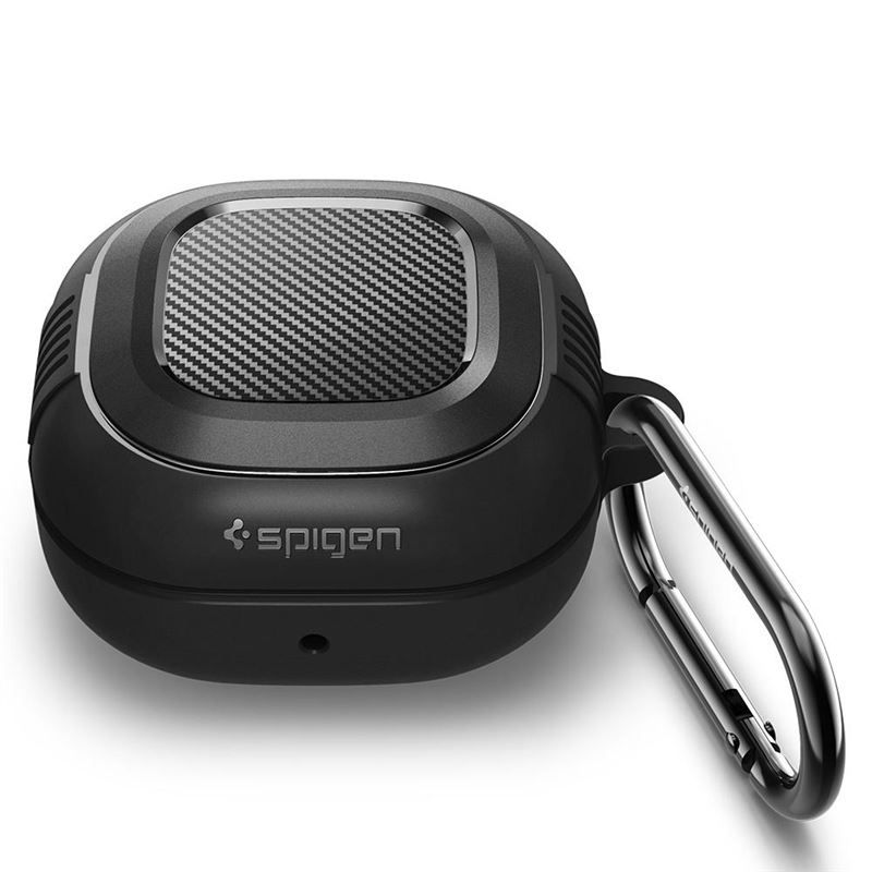 Spigen Rugged Armor, black - Samsung Galaxy Buds 2/Buds Pro 2/Buds Pro/Buds Live