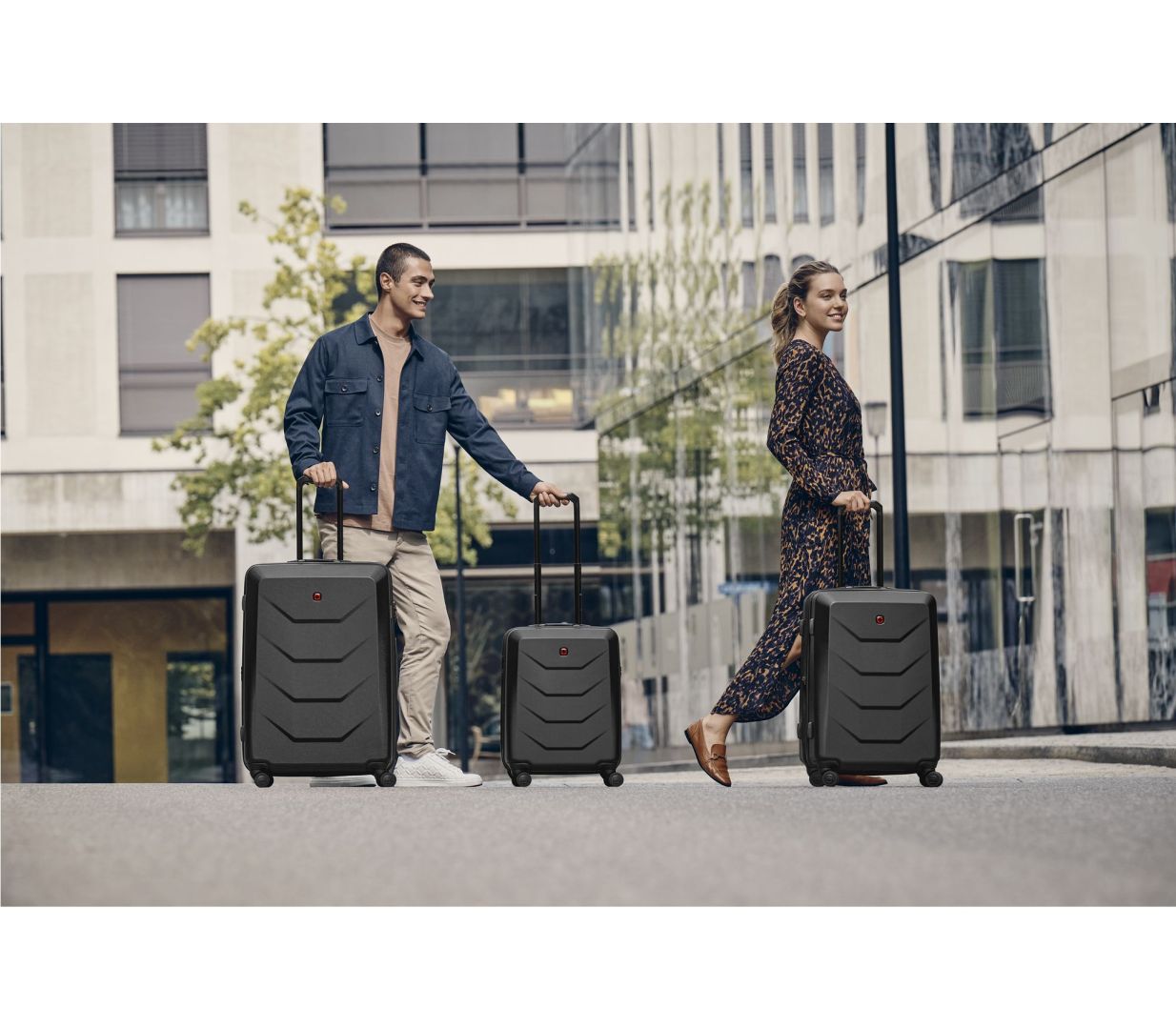 Platinet Wenger carry-on suitcase prymo 36L Black