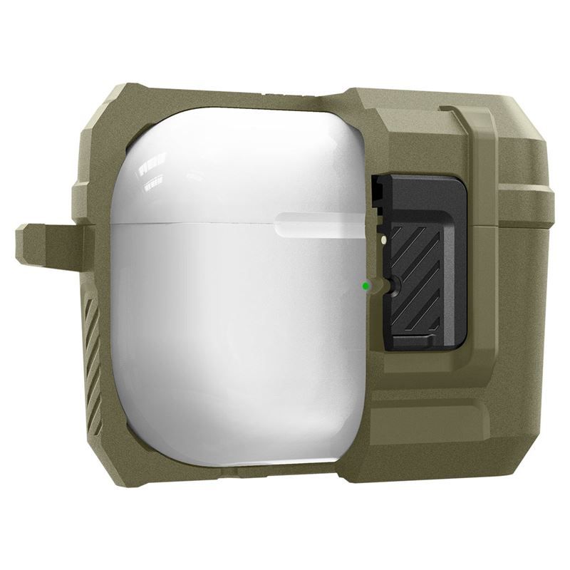 Spigen Lock Fit, vintage khaki - AirPods Pro 2