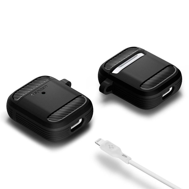 Spigen Rugged Armor, black -  AirPods