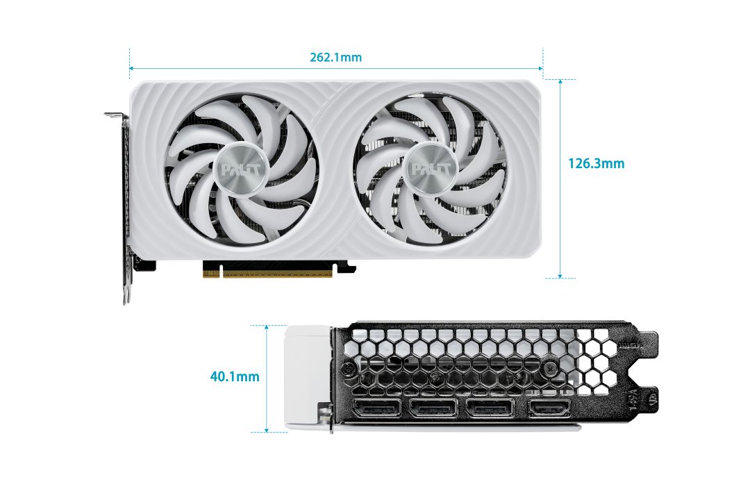 Palit GeForce RTX5060 Ti 8GB DDR7 White OC