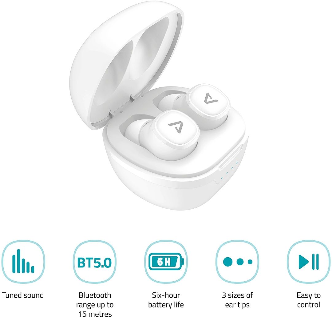 Lamax Dots 2 TWS Bluetooth Headset White