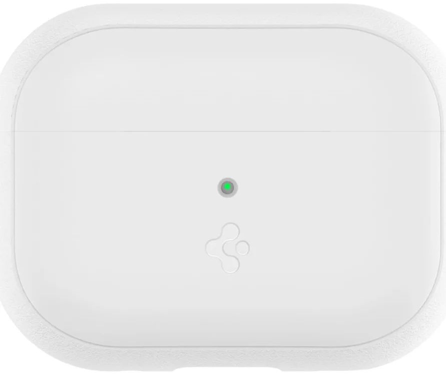Spigen Case Silicone Fit White + Strap AirPods Pro (2nd Gen) Grey