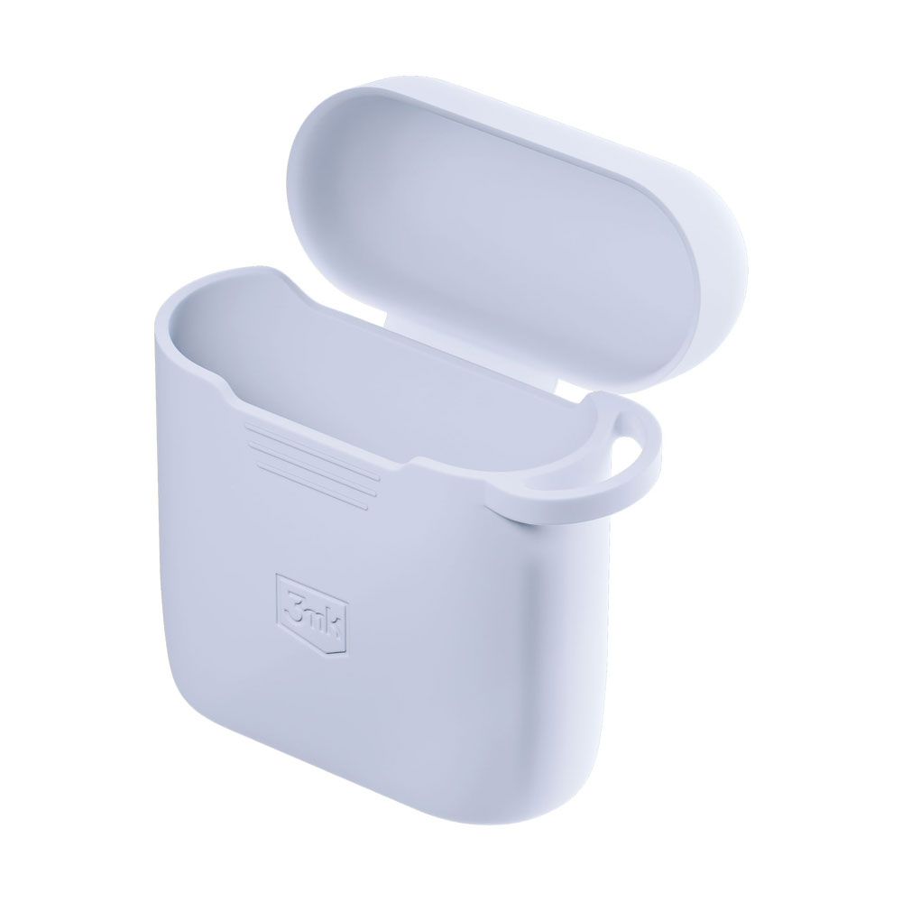 3mk Szilikon AirPods Telefontok Fehér Apple AirPods 2nd gen.