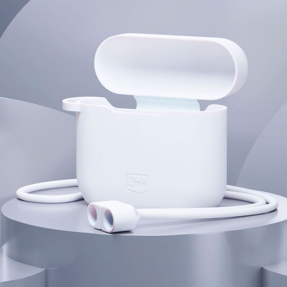 3mk Szilikon AirPods Telefontok Fehér Apple AirPods 3rd gen.