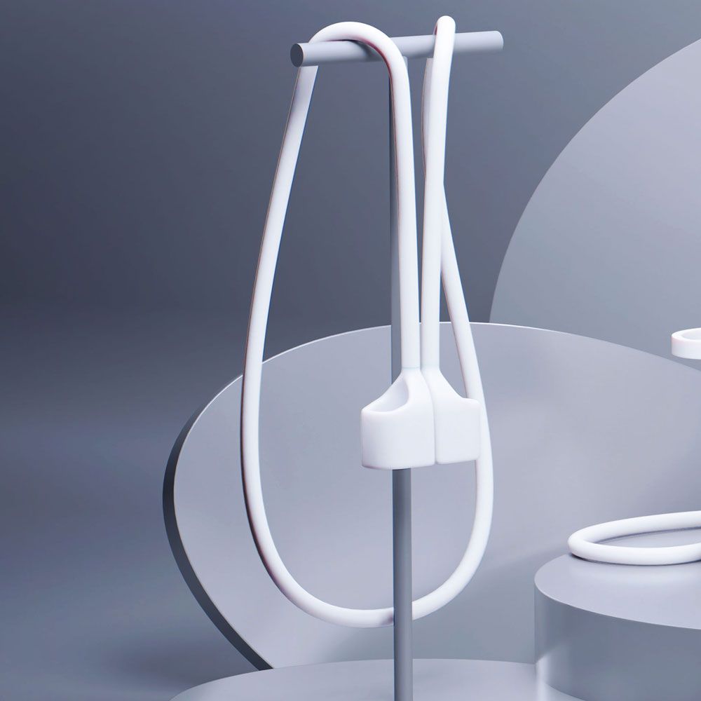 3mk Szilikon AirPods Telefontok Fehér Apple AirPods 3rd gen.