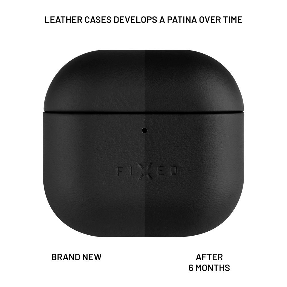 FIXED PodsLeather Apple Airpods 4-hez fekete