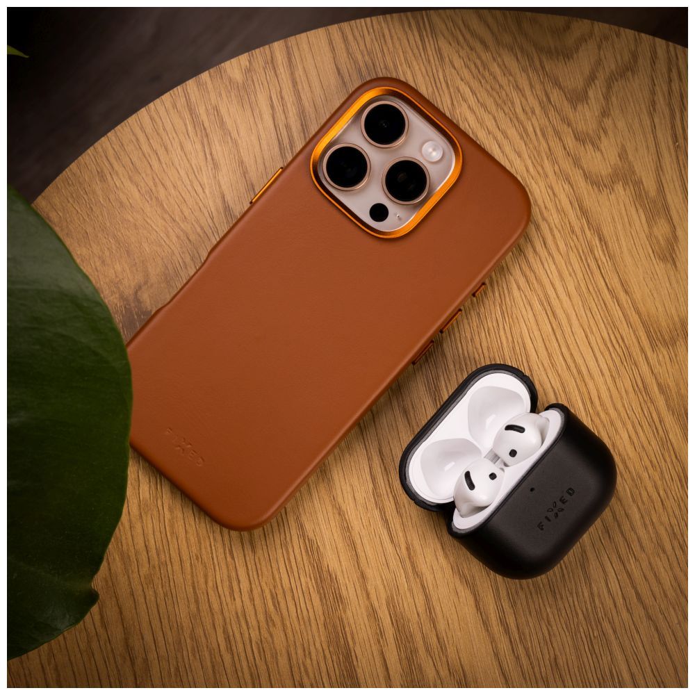 FIXED PodsLeather Apple Airpods 4-hez fekete