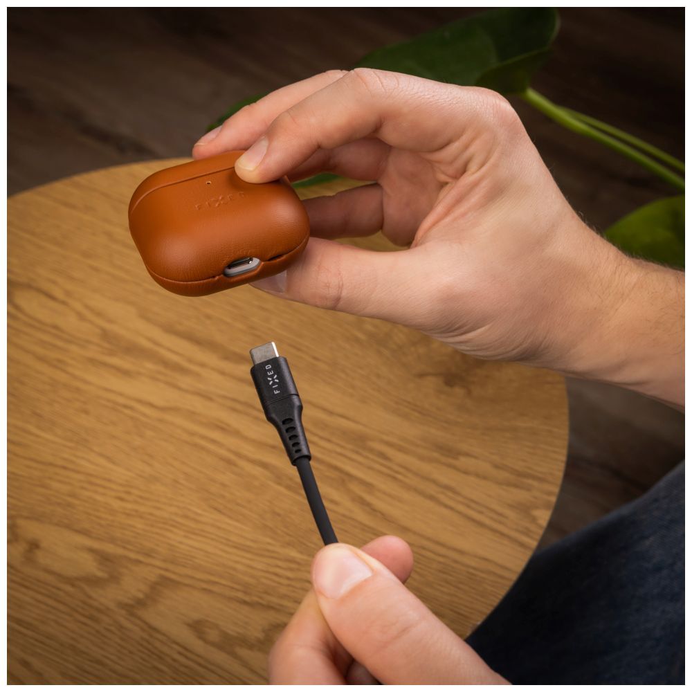 FIXED PodsLeather Apple Airpods 4-hez barna