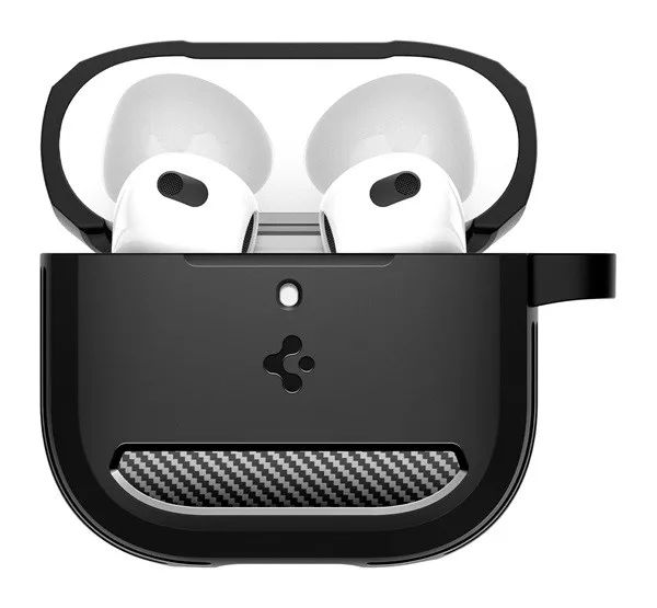 Spigen Rugged Armor AirPods 4 Matte Black