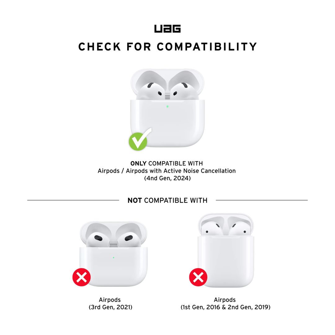UAG Plasma Airpods 4 Olive Drab