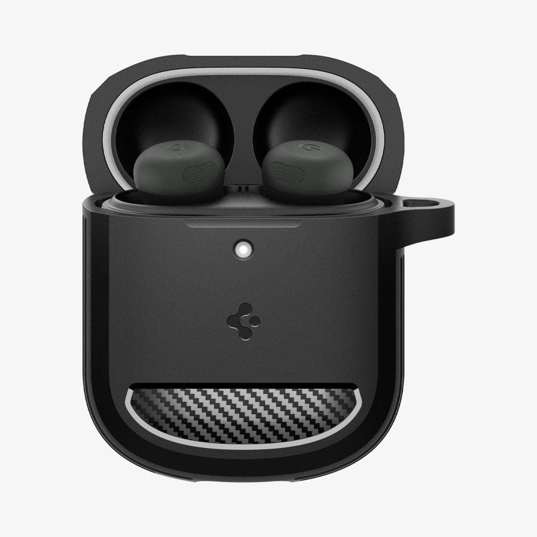 Spigen Rugged Armor Google Pixel Buds Pro 2/Pro Matte Black