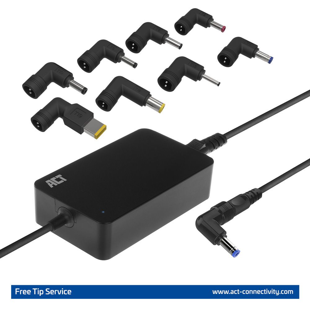 ACT AC2055 20V / 3,25A 65W univerzális hálózati notebook töltő