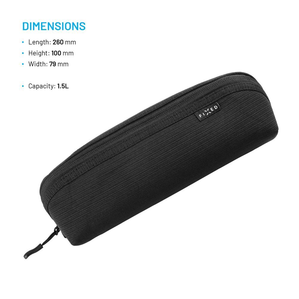 FIXED kézitáska, fekete