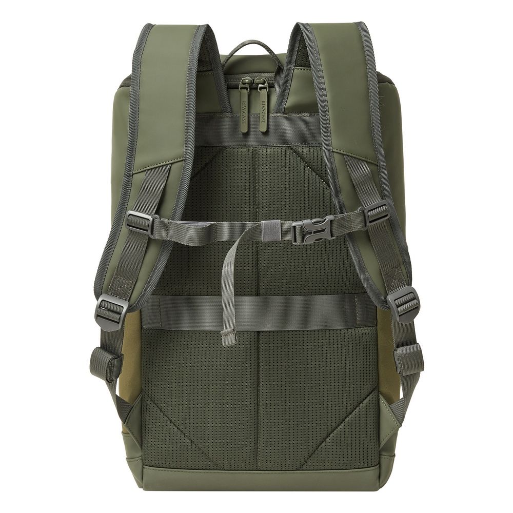 RivaCase 7856 Eden ECO Urban backpack 20L Olive Green