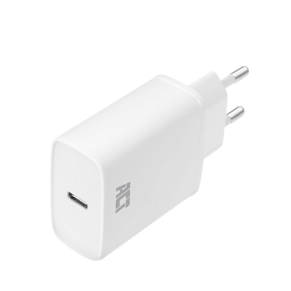 ACT AC2100 Compact USB-C Charger 20W for fast charging White