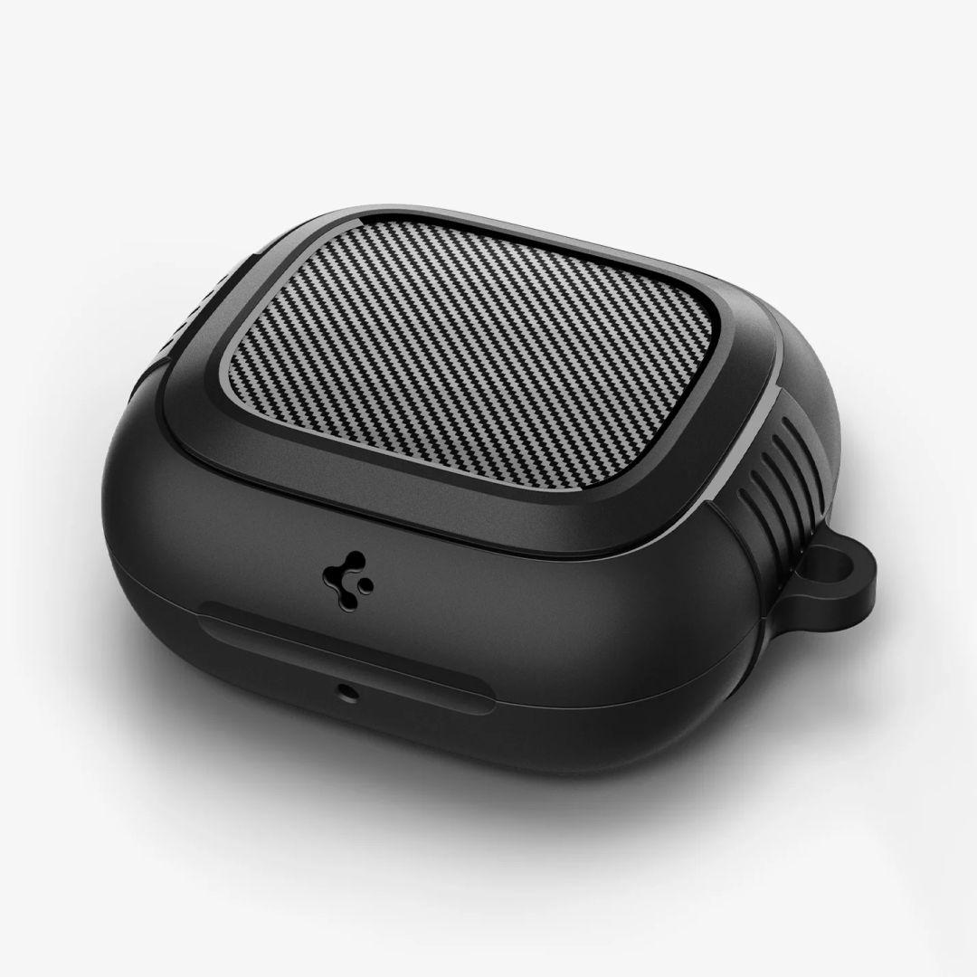 Spigen Rugged Armor case for Apple Powerbeats Pro 2 Matte Black