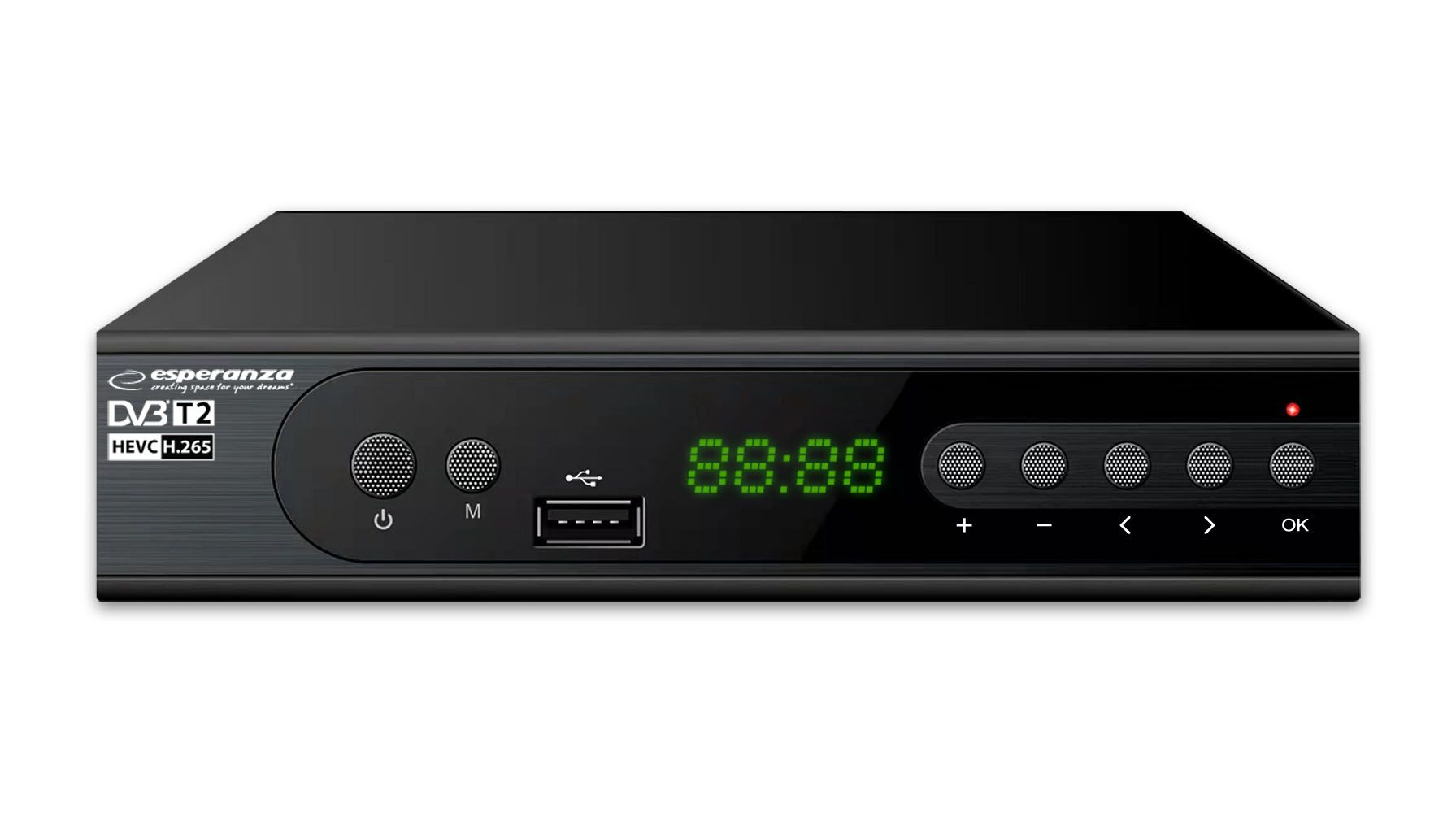 Esperanza EV106P DVB-T/T2 digital terrestrial TV decoder