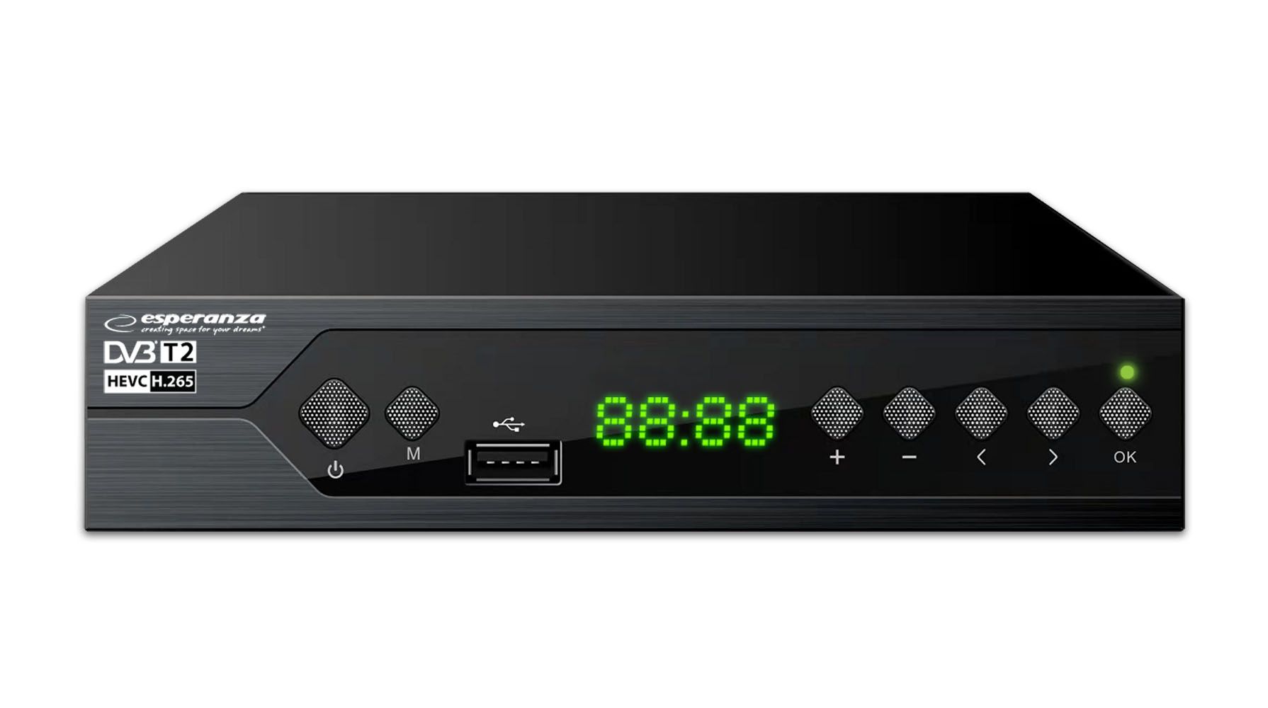 Esperanza EV107R DVB-T/T2 digital terrestrial TV decoder