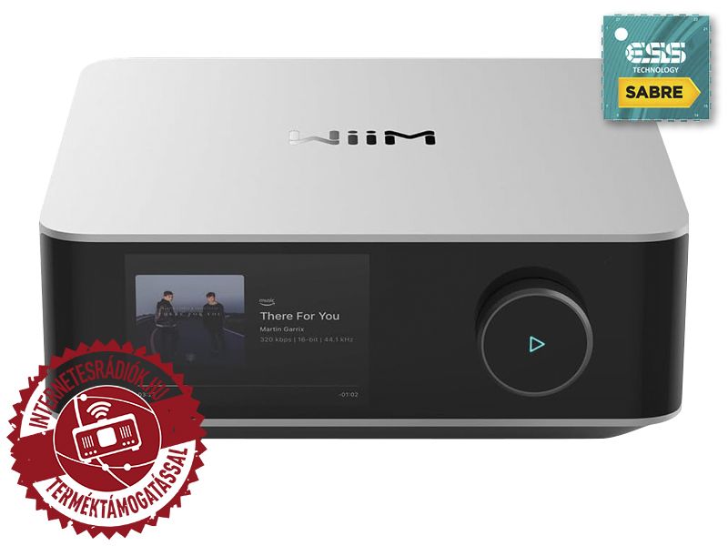 WiiM AMP Ultra Silver