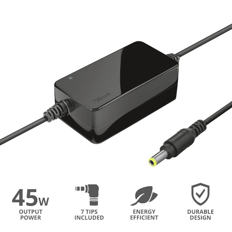 Trust Primo 18-20V / 2,4A 45W univerzális hálózati notebook töltő