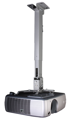 Funscreen ceiling mount length 430-650mm White