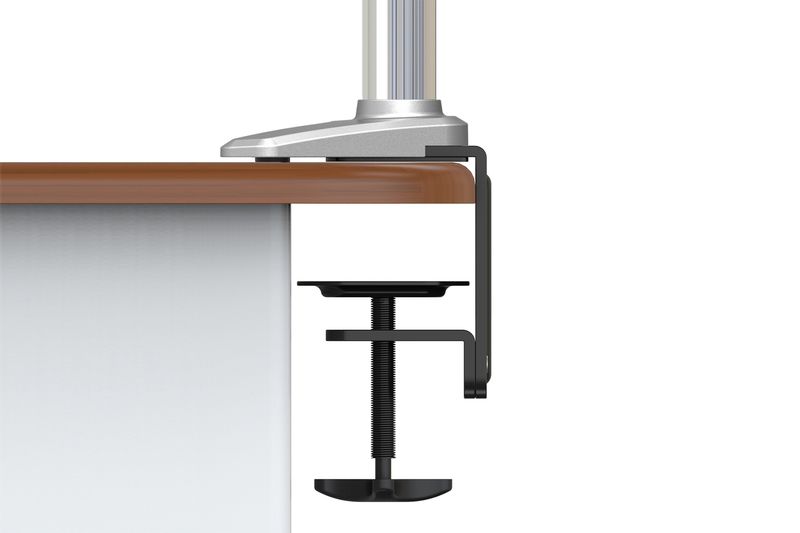 Digitus DA-90351 Universal Single Monitor Mount With Gas Spring And Table Fixture Silver