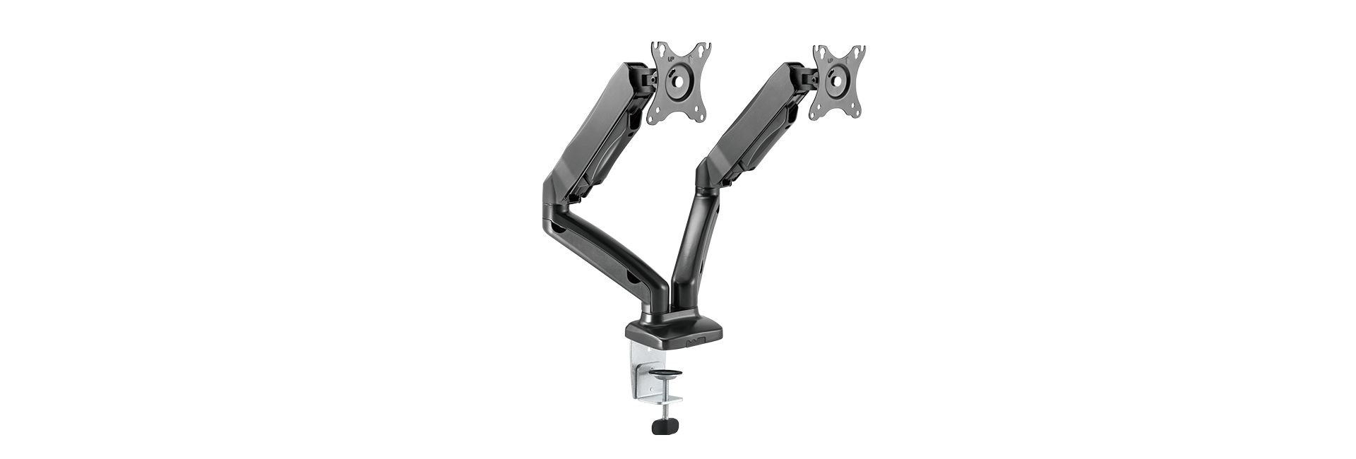 Raidsonic IcyBox IB-MS304-T Monitor Stand Table Support For Two Monitors Up To 27