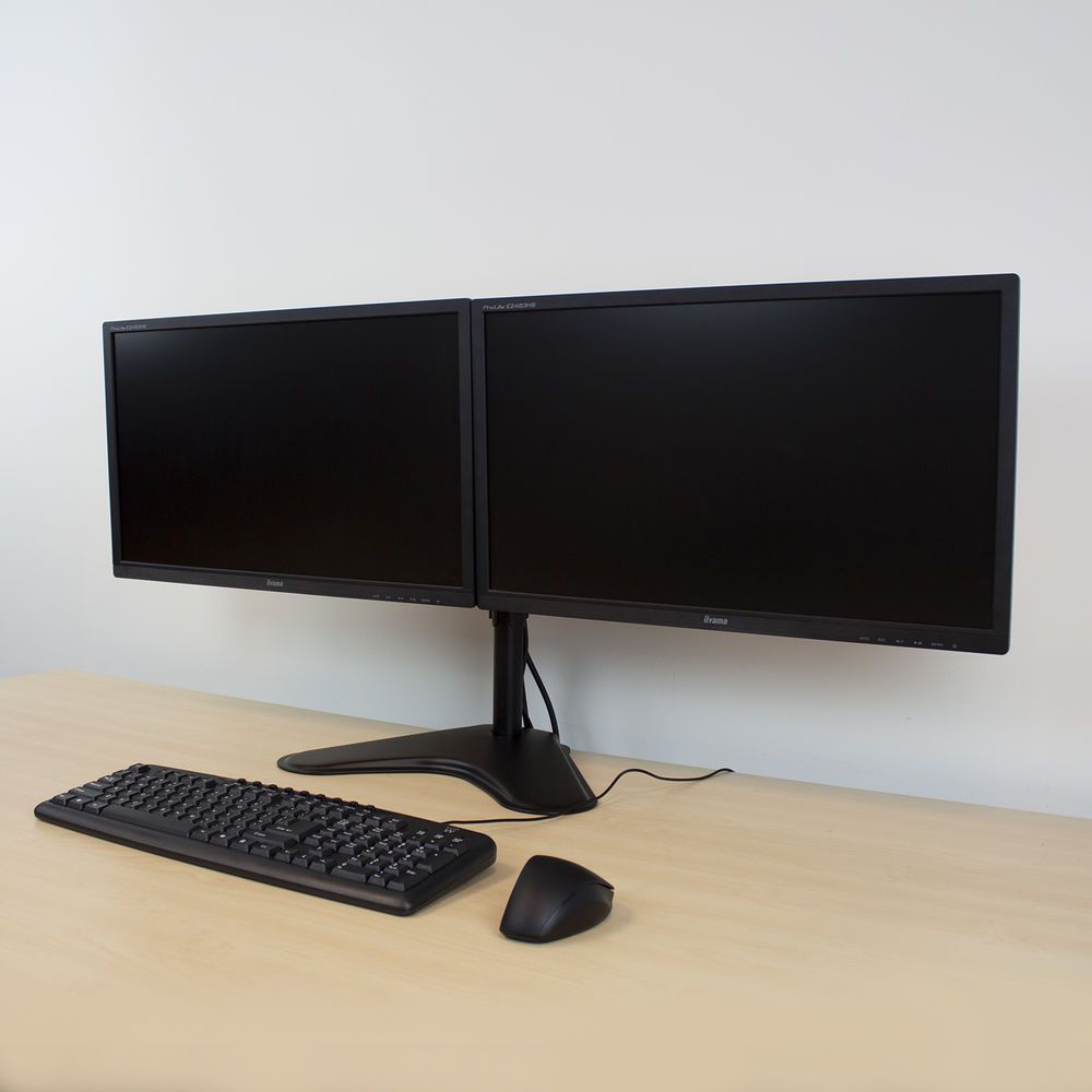 ACT AC8320 Monitor desk stand 2 screens up to 32