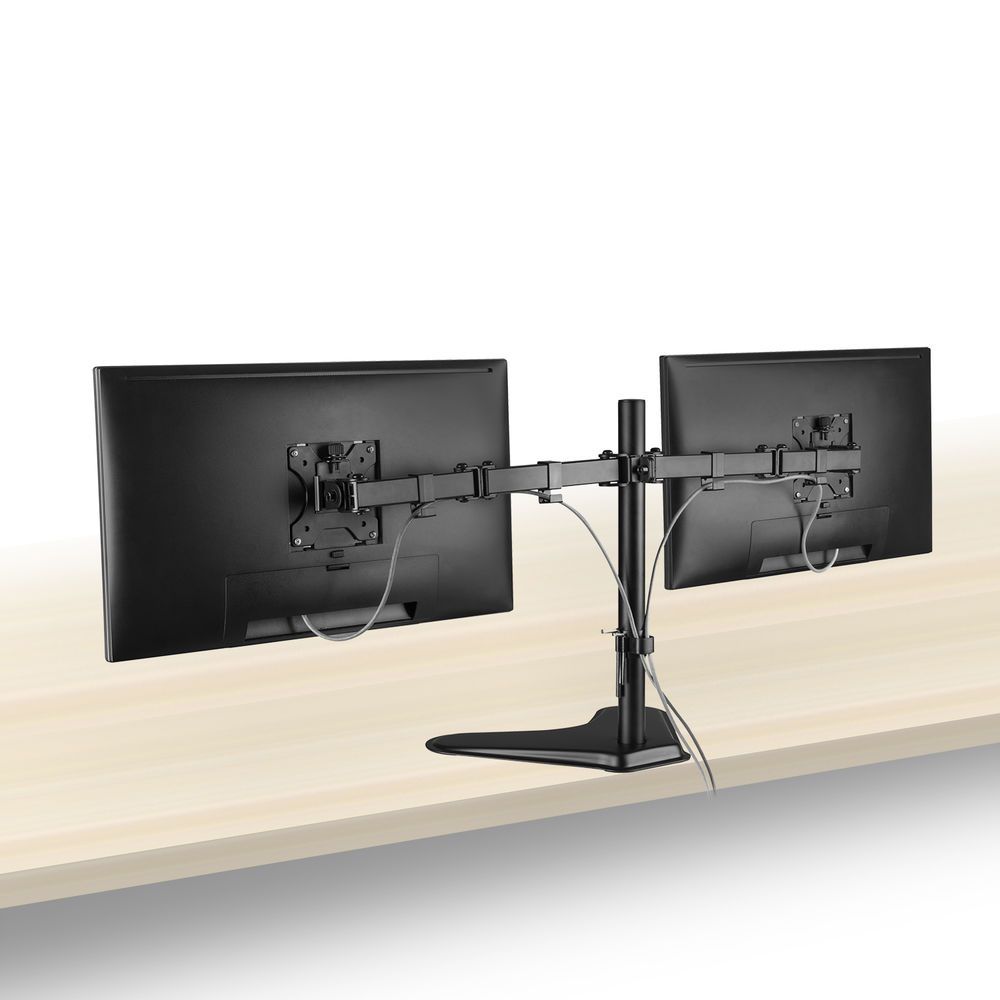 ACT AC8320 Monitor desk stand 2 screens up to 32
