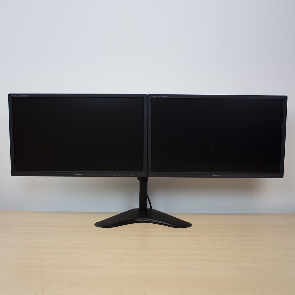 ACT AC8320 Monitor desk stand 2 screens up to 35